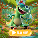 路上的恐龙(Dinosaur On Path Game)